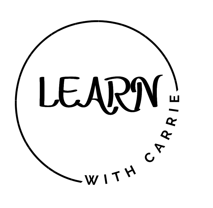 Learn with Carrie logo