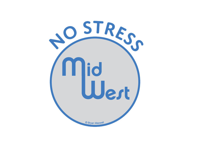 No Stress Midwest logo